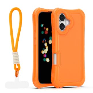 Apple Iphone 16 SafePop silikoonkaitse oranz