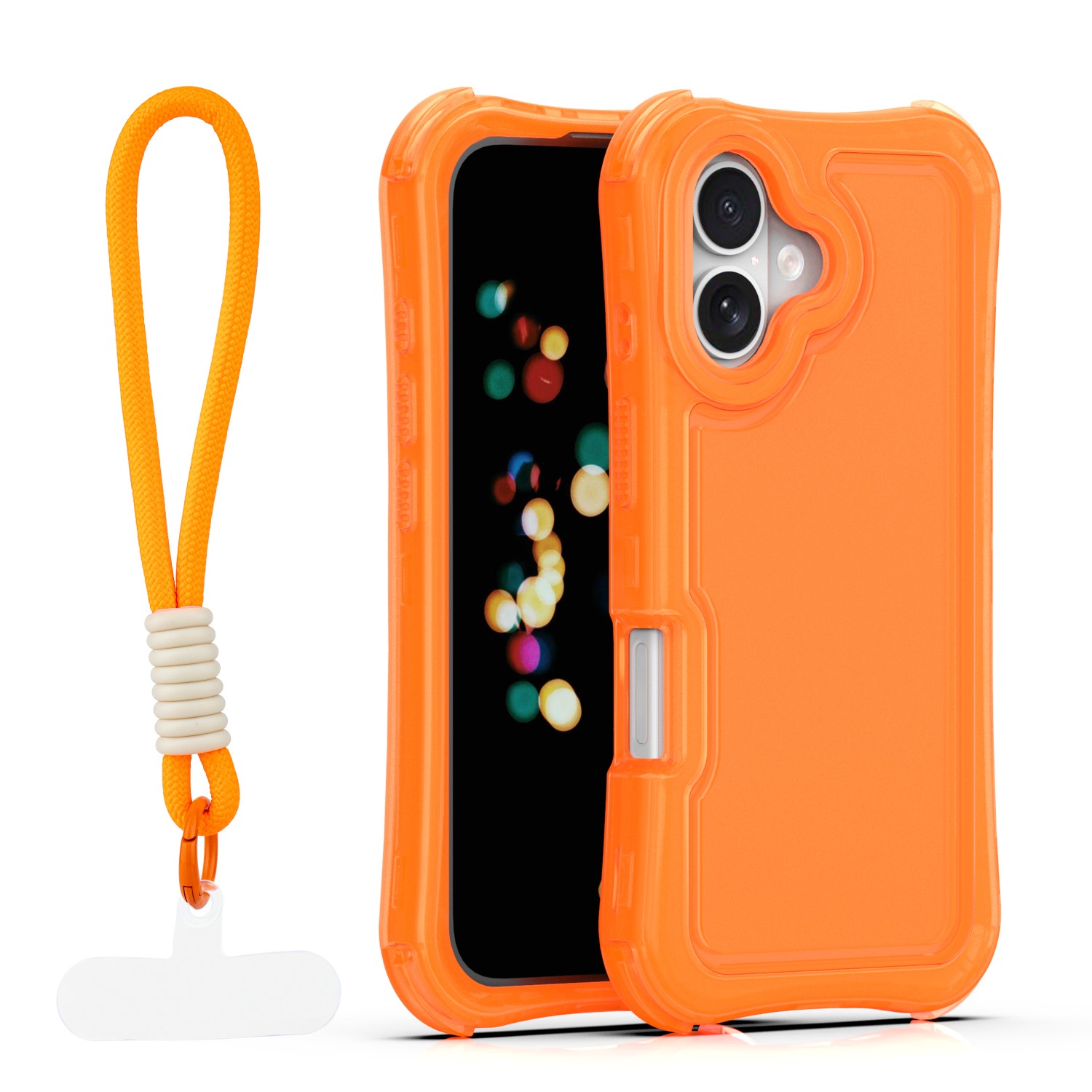 Apple Iphone 16 SafePop silikoonkaitse oranz