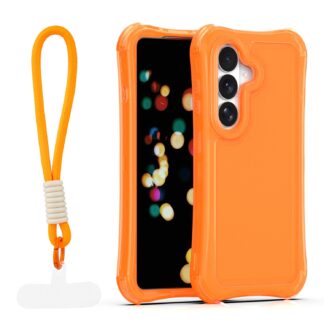 Samsung A17 (4G / 5G) SafePop silikoonkaitse oranz