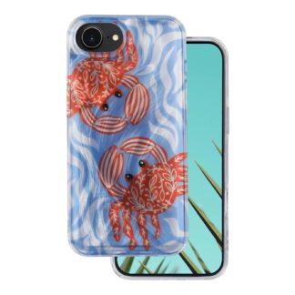 Apple Iphone 16E / 17E Crab silikoonkaitse helesinine