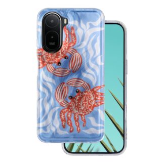 Xiaomi Redmi A7 Pro (4G/5G) / Poco C81 / Poco C81 Pro Crab silikoonkaitse helesinine