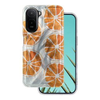 Xiaomi Redmi A7 Pro (4G / 5G) Orange silikoonkaitse hõbedane