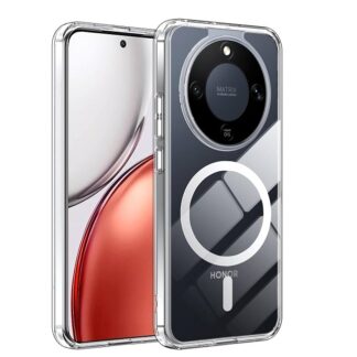 Honor Magic 8 Lite (5G) / X9D (5G) / X70 (5G) CamProtect Magsafe silikoonkaitse läbipaistev