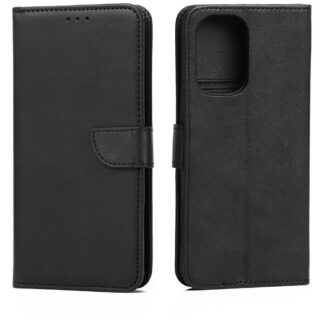OnePlus 15R Fancy Leather kaitsekott must