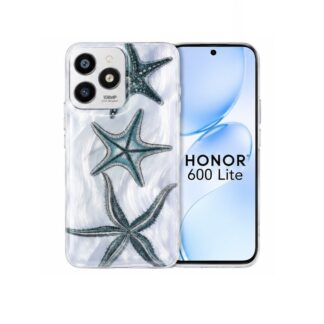 Honor 600 Lite Starfish silikoonkaitse hõbedane