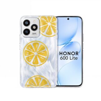 Honor 600 Lite Lemon silikoonkaitse hõbedane