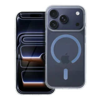 Apple Iphone 17 Pro Magsafe silikoonkaitse läbipaistev