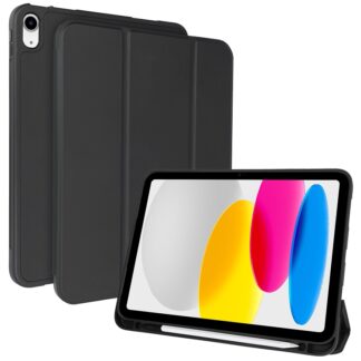 Apple Ipad Air 4 (2020) / Ipad Air 5 (2022) / Ipad Air 11 (2024) / Ipad Air 11 (2025) Pencil Book kaitsekott must