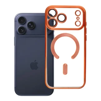 Apple Iphone 17 Pro Max CamProtect Magsafe silikoonkaitse oranz
