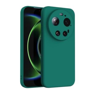 Xiaomi 17 Ultra (5G) matt silikoonkaitse roheline