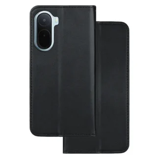 Xiaomi Redmi A7 Pro (4G/5G) / Poco C81 / Pococ C81 Pro Leather Magnet kaitsekott must