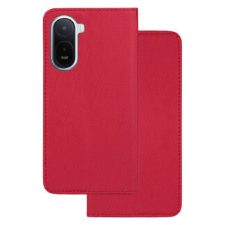 Xiaomi Redmi A7 Pro (4G/5G) / Poco C81 / Pococ C81 Pro Smart Magnet kaitsekott punane