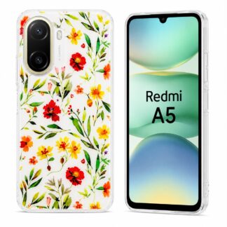 Xiaomi Redmi A5 (173mm) / Poco C71 GlamFlower silikoonkaitse