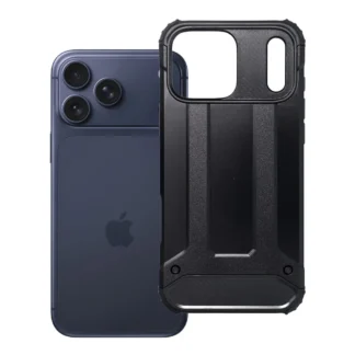 Apple Iphone 17 Pro Max Bumper Armor silikoonkaitse must