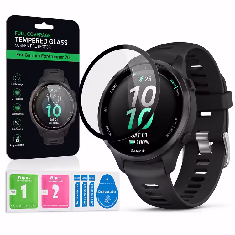 Garmin Forerunner 70 / 165 / 170 / 170 Music Flexible painduv kaitseklaas