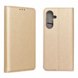 Samsung M15 (5G) / M156 Smart Magnet kaitsekott kuldne