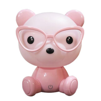 3D Laste Öölamp 3D Pink Bear / Suurus XL