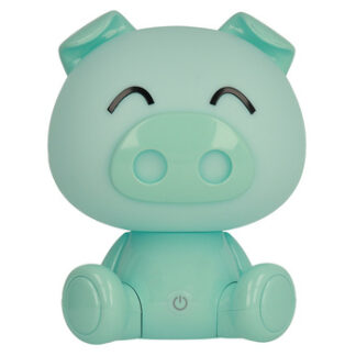 3D Laste Öölamp 3D Green Pig / Suurus XL