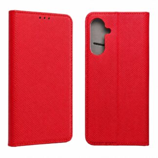 Samsung M15 (5G) / M156 Smart Magnet kaitsekott punane