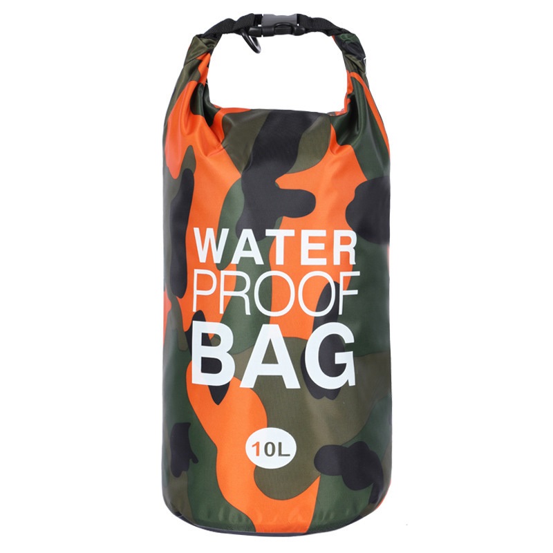Veekindel kott 10L mobiilidele/kaameratele, tahvelarvutile Camo Orange
