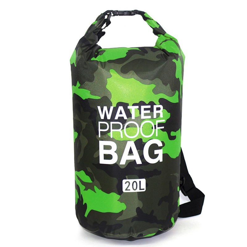 Veekindel kott 20L mobiilidele/kaameratele, tahvelarvutile Camo Green