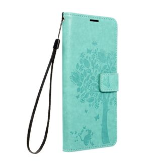 Samsung A32 (4G) / A325 Leather Tree kaitsekott roheline