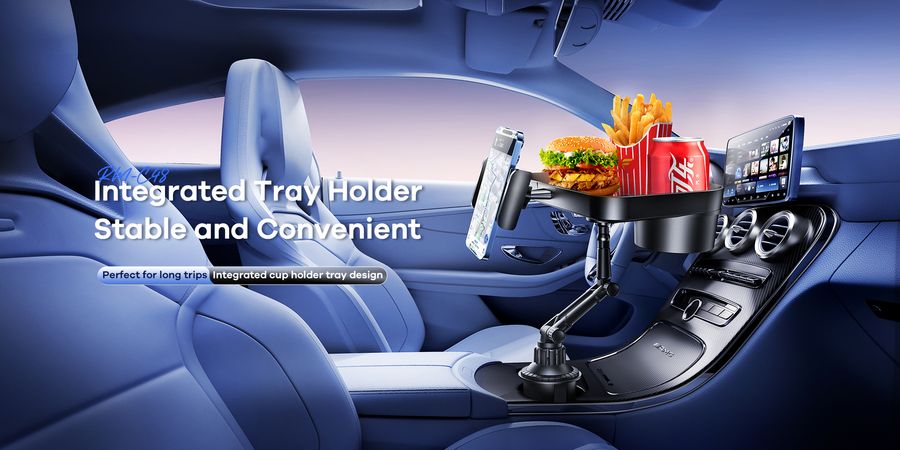 Remax telefonihoidja RM-C48 autose, paati, veoautosse joogitopsiava kinnitusega - Image 2