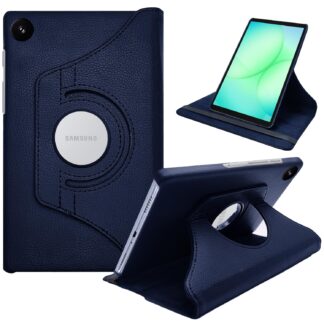 Samsung Tab A11 (8.7") / X133 / X135 Leather 360 kaitsekott sinine
