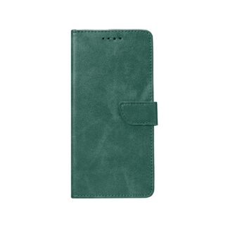 Apple Iphone 13 / Iphone 14 Fancy Leather kaitsekott roheline