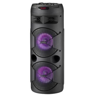 Bossney BS-P8567MBR Bluetooth kõlar / RGB-illumination / FM-Raadio / Karaoke / 40W