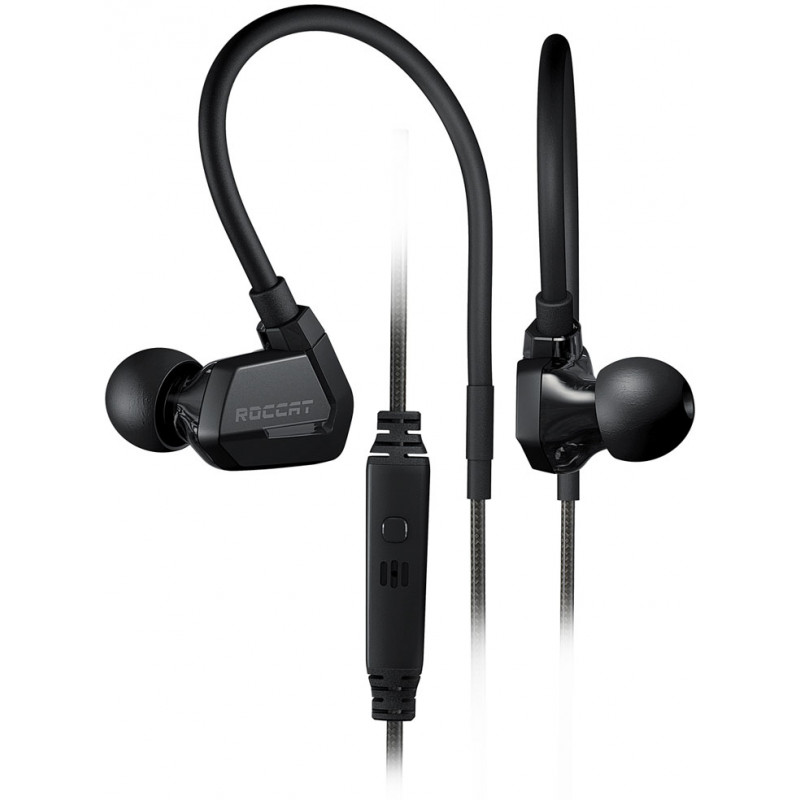 Roccat Score Full Spectrum Dual-Driver (ROC-14-220) mänguri / spordisõbra juhtmega mürasummutavad kõrvaklapid