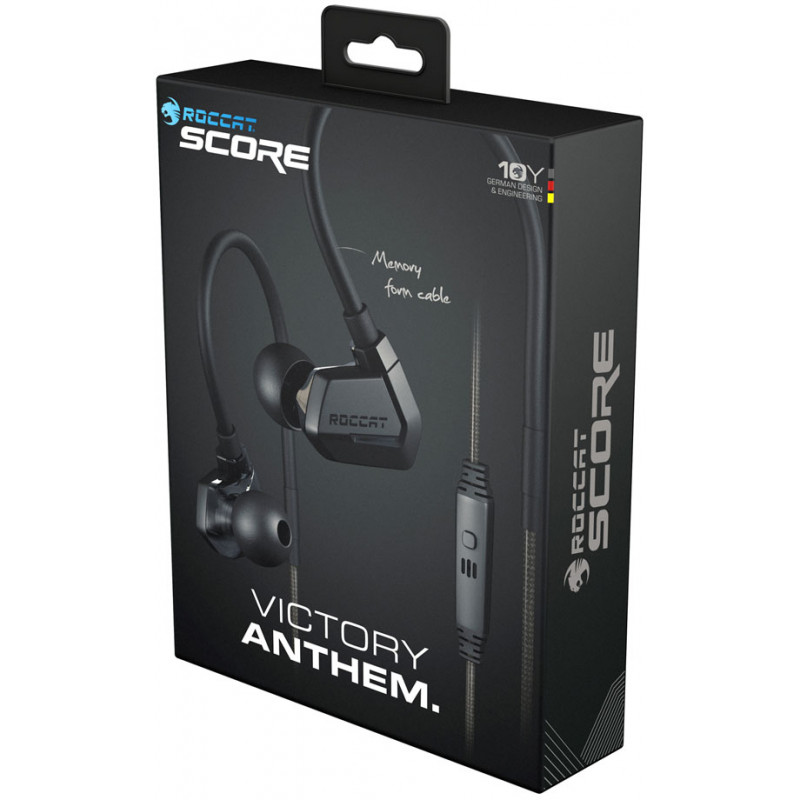 Roccat Score Full Spectrum Dual-Driver (ROC-14-220) mänguri / spordisõbra juhtmega mürasummutavad kõrvaklapid - Image 4