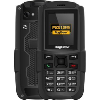 Uus RugGear RG129 DualSim / IP-68 / MIL-ST810G / Black / Tarne 3-4 tööpäeva!