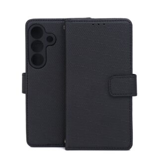 Samsung A37 / A376 Fancy Triangle kaitsekott must