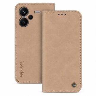 Xiaomi Redmi Note 13 Pro Plus (5G) Smart Nubuck kaitsekott cappucino