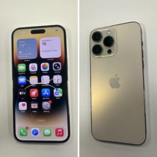 Kasutatud Apple Iphone 14 Pro Max (5G) / 256 GB / 6GB RAM / Gold / Uus Originaalaku!