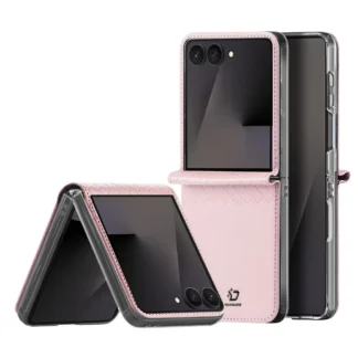 Samsung Z Flip7 / F766 Dux Ducis Bril kaitsekott roosa