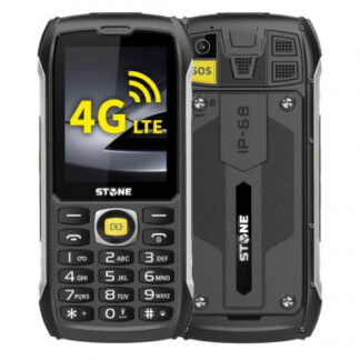 Uus E-Star Stone (4G) Nuputelefon / Black / IP-68 - Tolmu-, Pritsme- ja põrutuskindlus / Kohe Olemas!