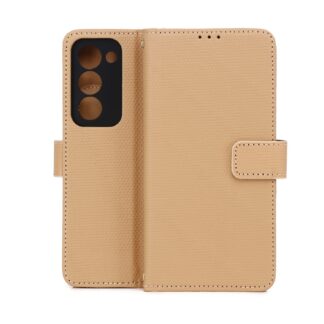 Oppo A5 (5G) / Realme C75 (4G/5G) Fancy Triangle kaitsekott kuldne