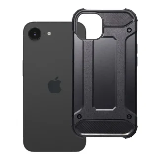 Apple Iphone 16e / Iphone 17e Bumper Armor silikoonkaitse must
