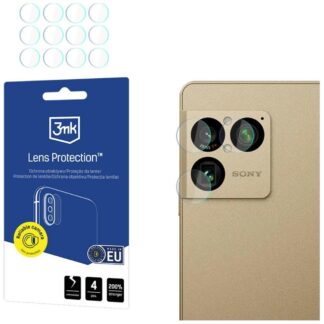 Sony Xperia 1 VIII (8.generatsioon) 3MK kaamera Hübriidkaitseklaasid 4tk.