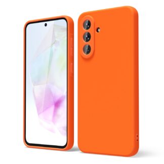 Samsung A57 / A576 Rubber silikoonkaitse orange