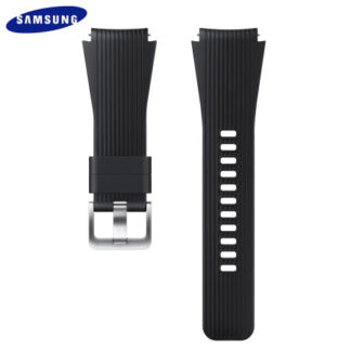 Samsungi originaal 22mm silikoonist kellarihm must