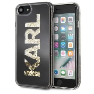 Apple iPhone 6 / 6s / 7 / 8 / SE (2020) / SE (2022) Karl Lagerfeld Liquid Glitter silikoonkaitse
