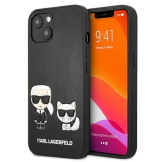 Apple iPhone 12 Mini / 13 Mini Karl Lagerfeld Ikonik Karl & Choupette series tagakorpus