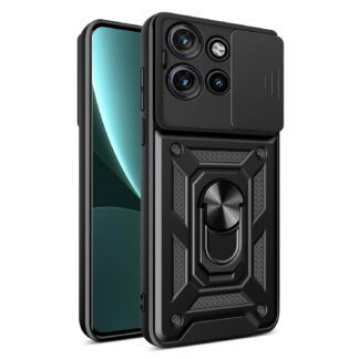 Motorola Edge 50 Neo Armor Slide kõvakorpus must