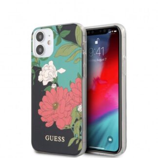 Apple iPhone 12 Mini Guess Floral Collection silikoonkaitse