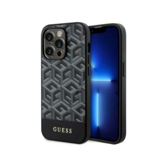 Apple iPhone 14 Pro Max / 15 Pro Max Guess GCube Stripes Magsafe silikoonkaitse