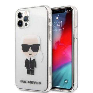 Apple iPhone 12 Pro Max Karl Lagerfeld Transparent Ikonik tagakorpus