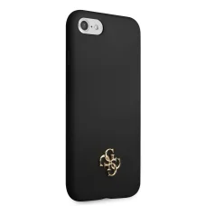 Apple iPhone 6 / 6s / 7 / 8 / SE (2020) / SE (2022) Guess Silicone Metal Logo silikoonkaitse